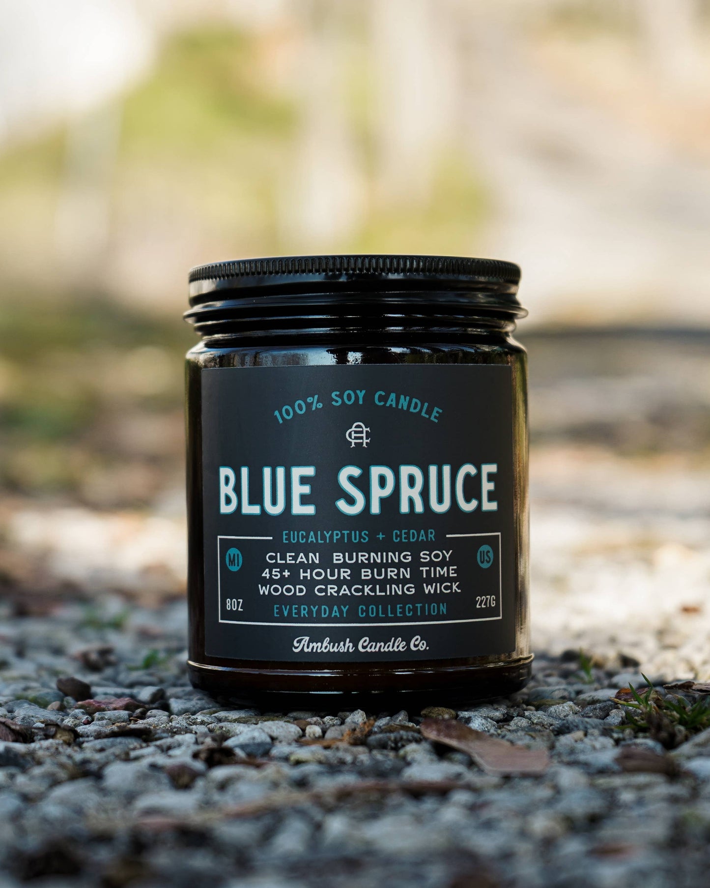 Blue Spruce | Eucalyptus + Cedar 8oz Soy Candle