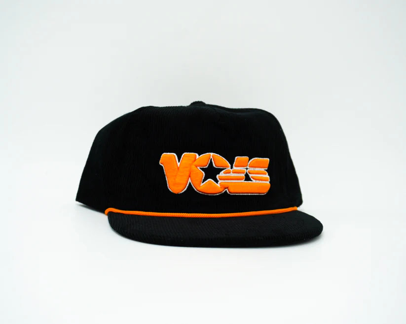 Corduroy Vols Star Hat – Black