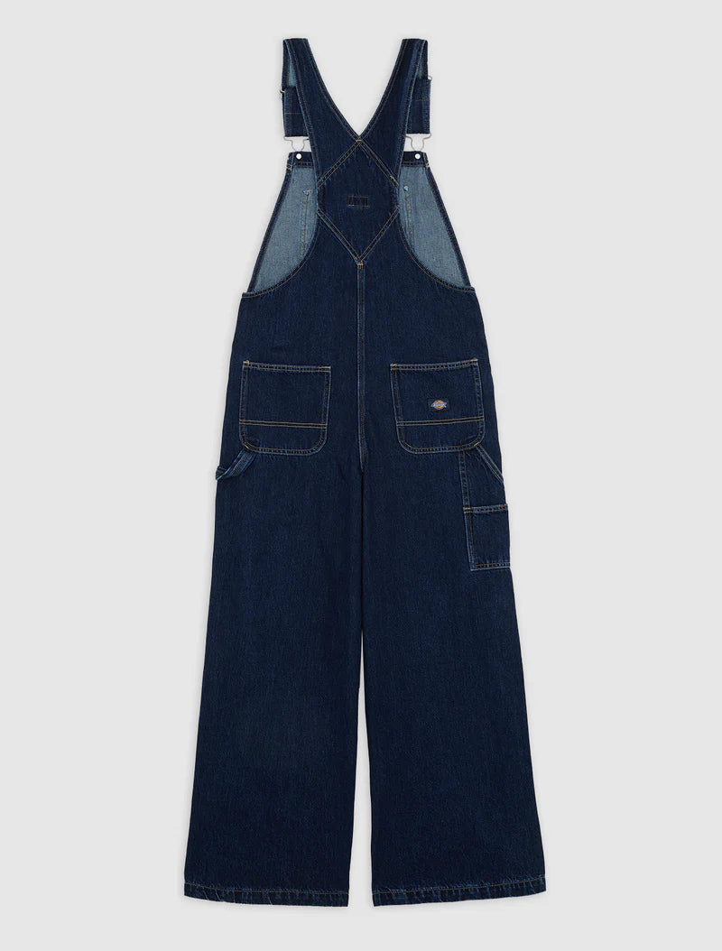 Dark Indigo Women's Mechanic Loose Overall