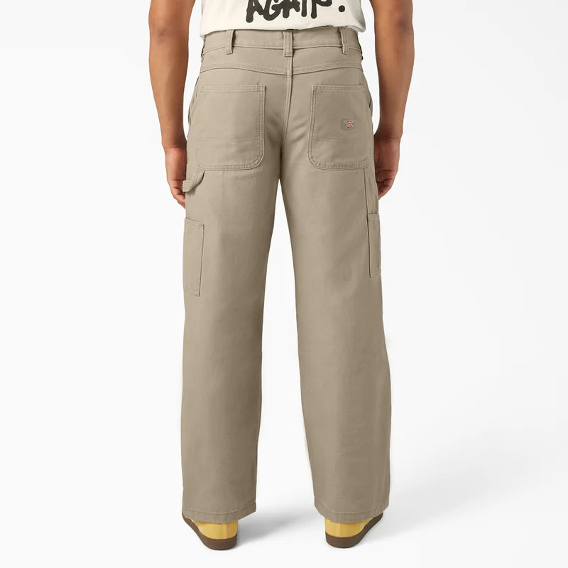 Double Knee Carpenter Pants Beige
