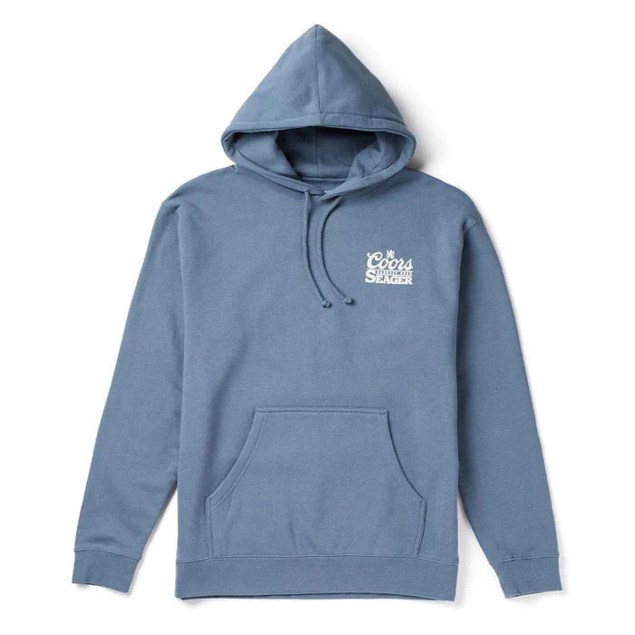 Seager x Coors Banquet Bumper Hoodie – Steel Blue