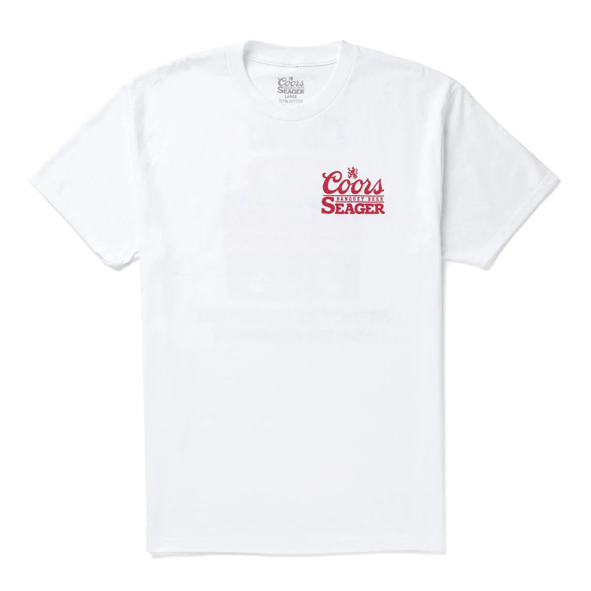 White Seager x Coors Banquet Bumper Tee