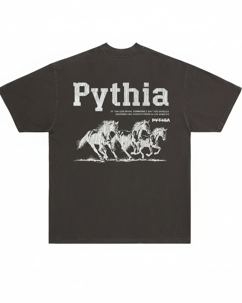 Wild Horses Tee – Vintage Wash