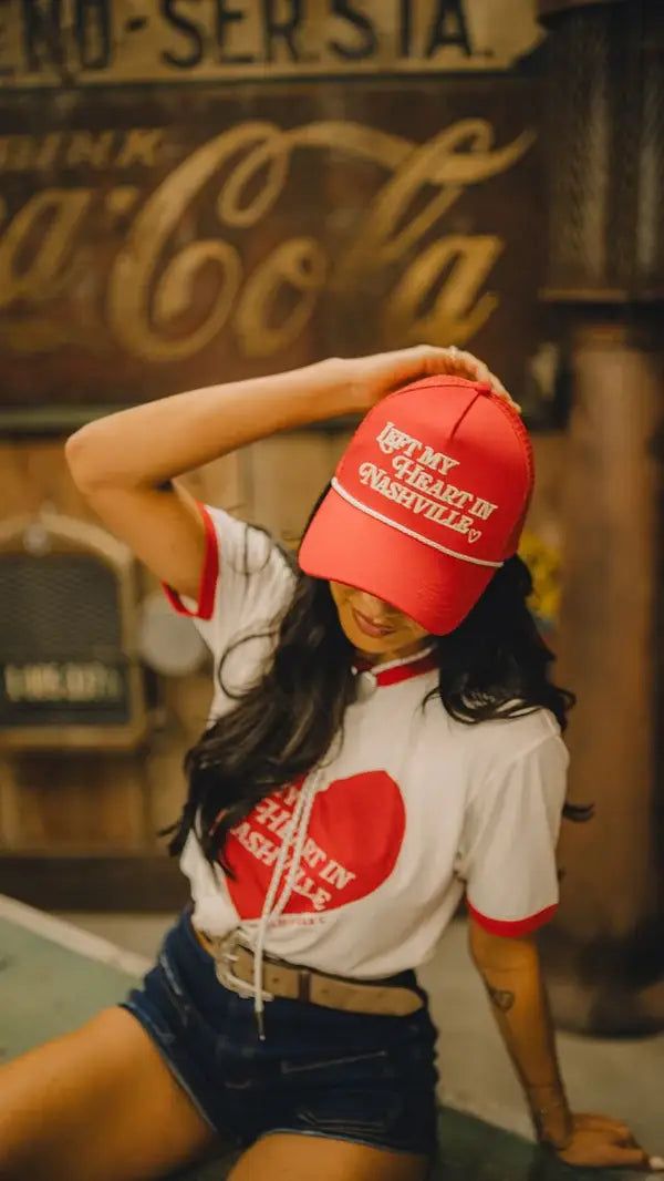 Left My Heart In Nashville Hat