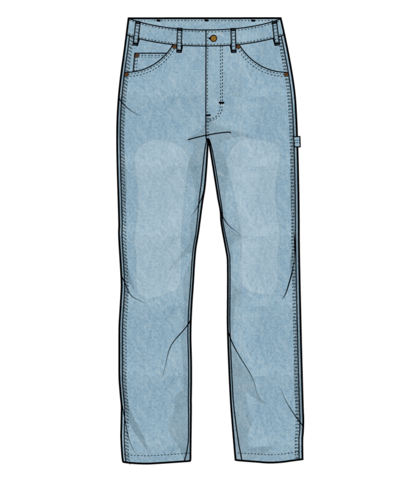 Dickies Worn-in Carpenter Jean
