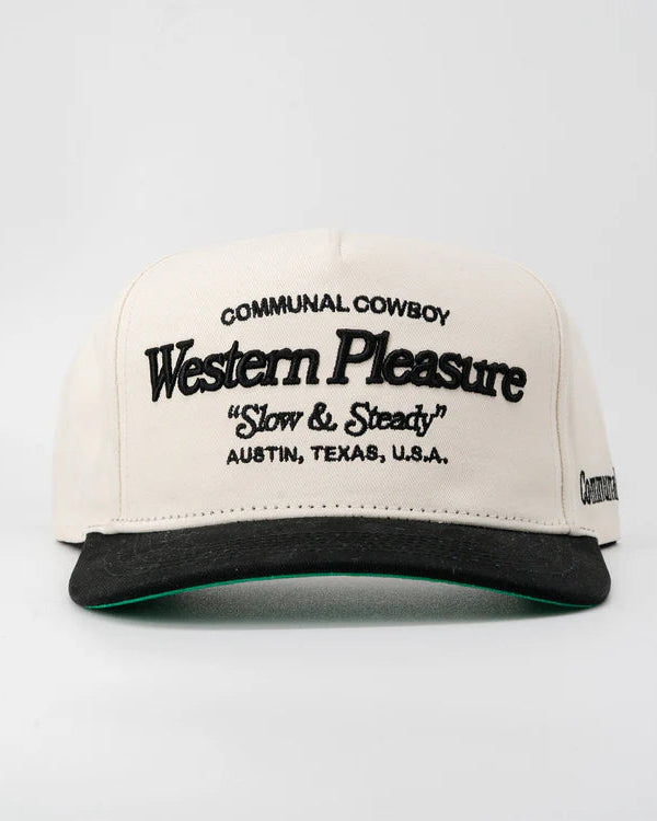 Western Pleasure Hat – Black Natural