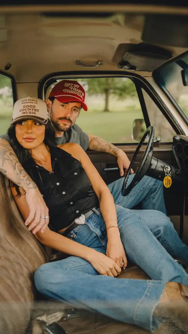 Left My Heart In Nashville Hat