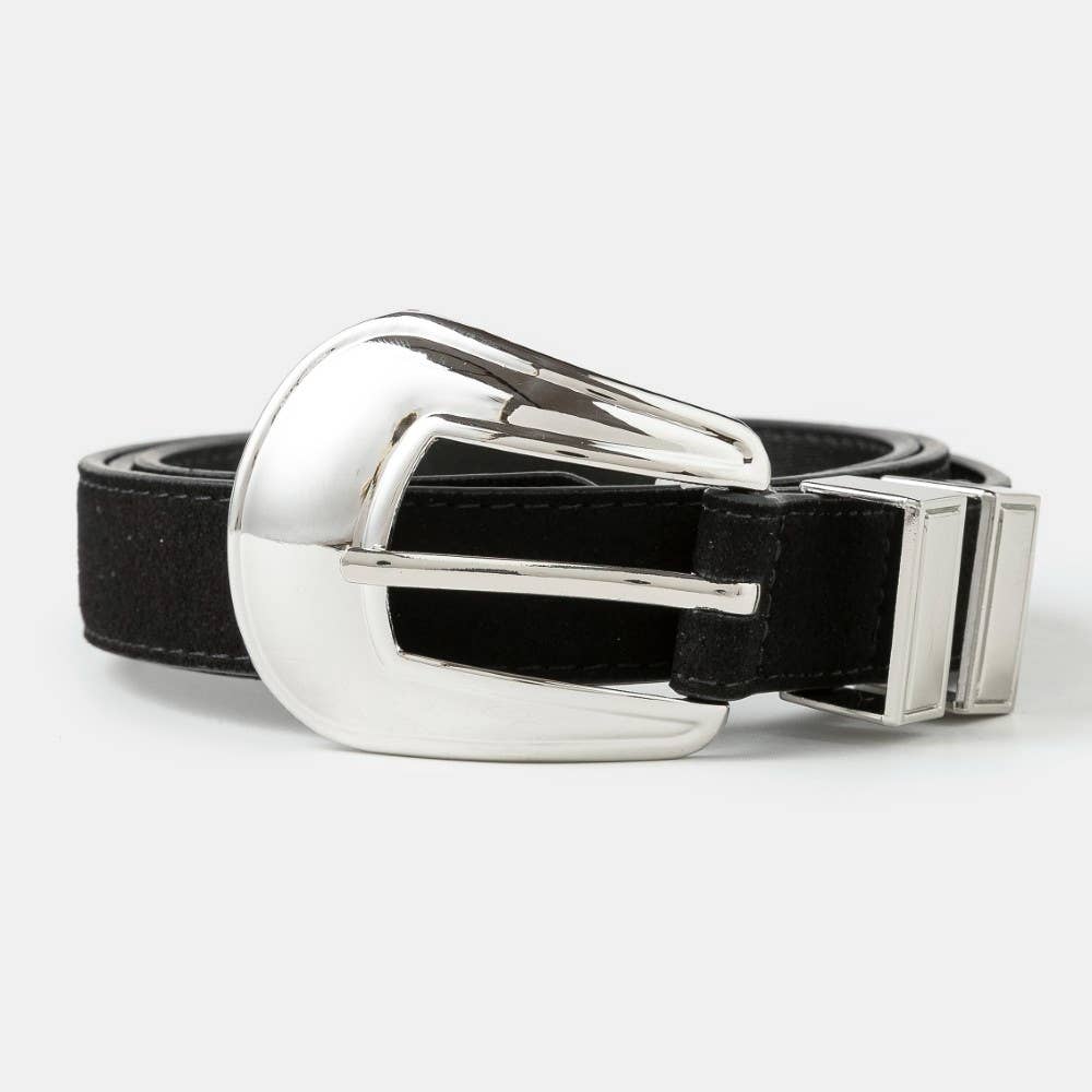 Western Style Statement Buckle Belt