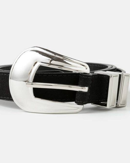 Western Style Statement Buckle Belt