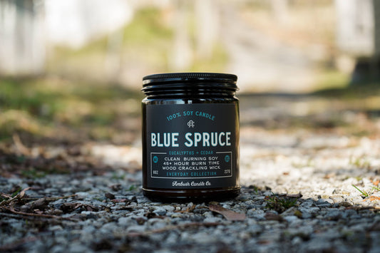 Blue Spruce | Eucalyptus + Cedar 8oz Soy Candle