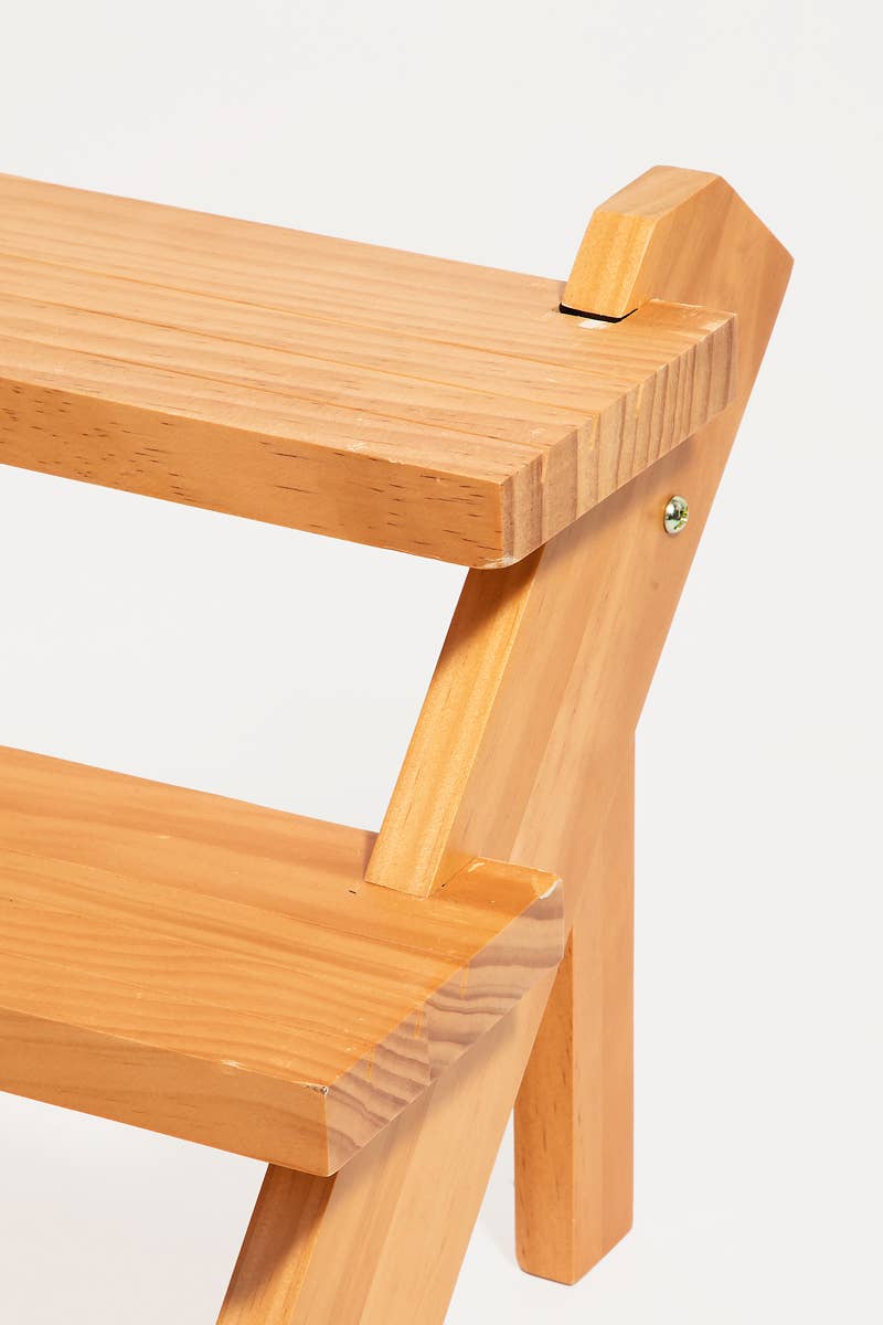 Three Tier Wooden Display