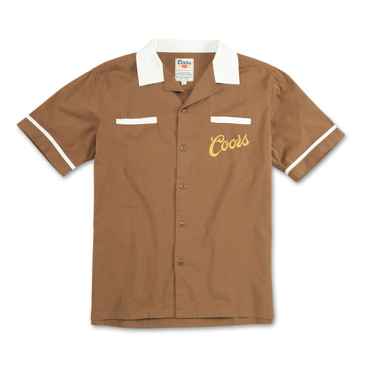 Coors Lebowski Bowling Button Shirt