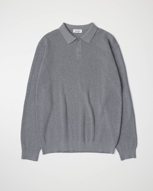 Knit Polo Sweater Top