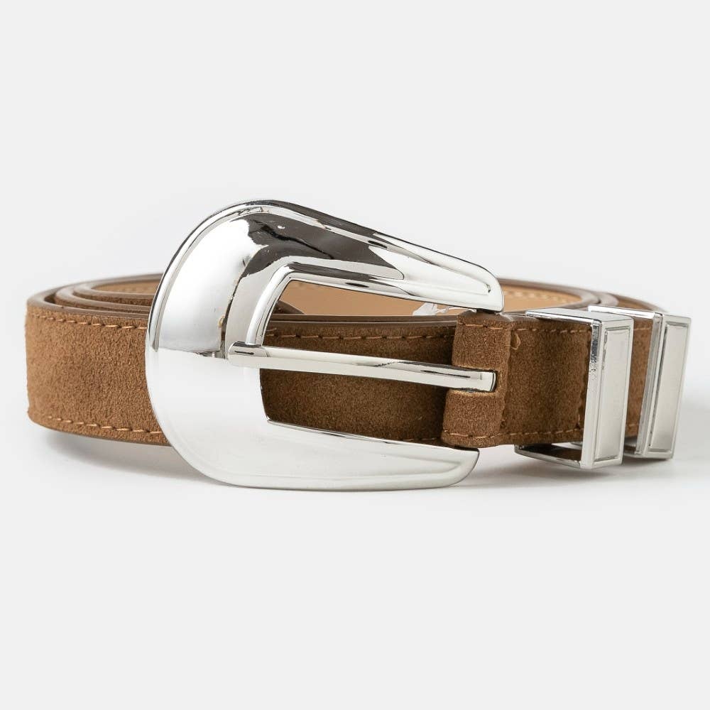 Western Style Statement Buckle Belt
