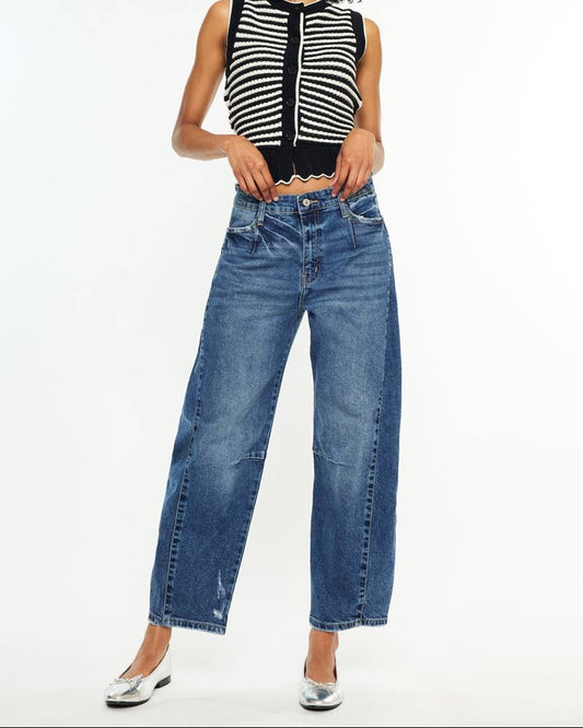 Low Slung Horseshoe Fit Jeans