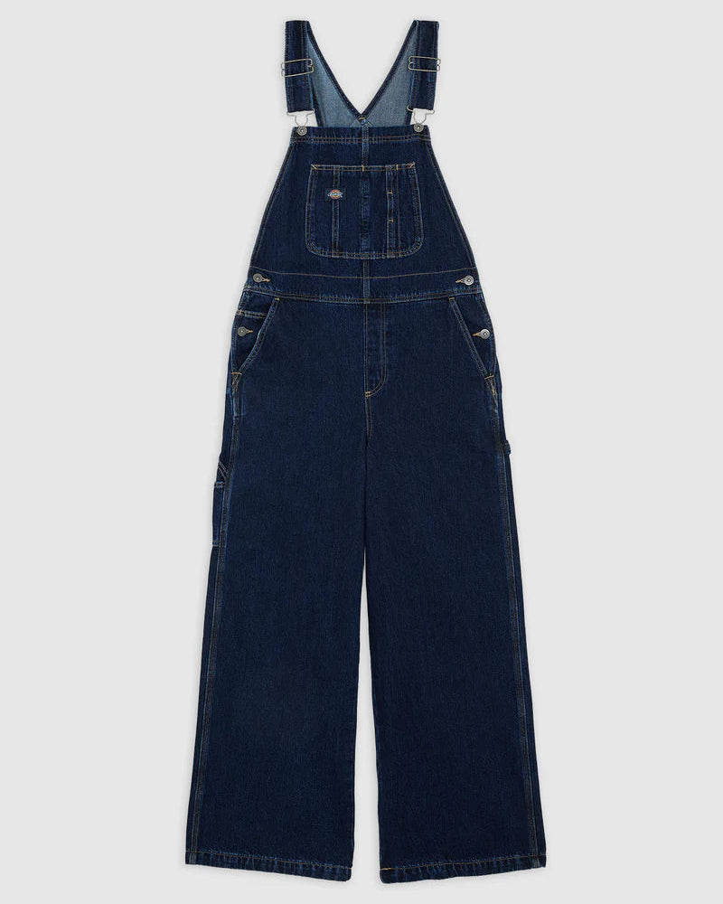 Dark Indigo Women's Mechanic Loose Overall