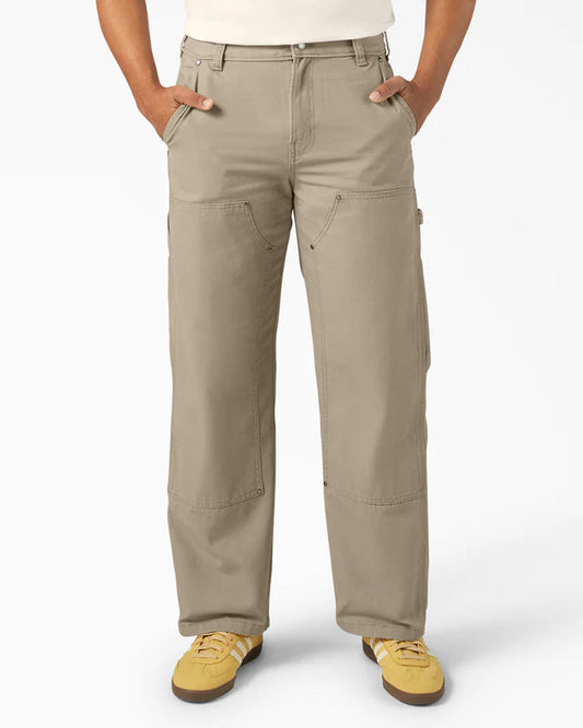 Double Knee Carpenter Pants Beige