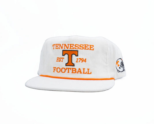 White Corduroy Tennessee Football