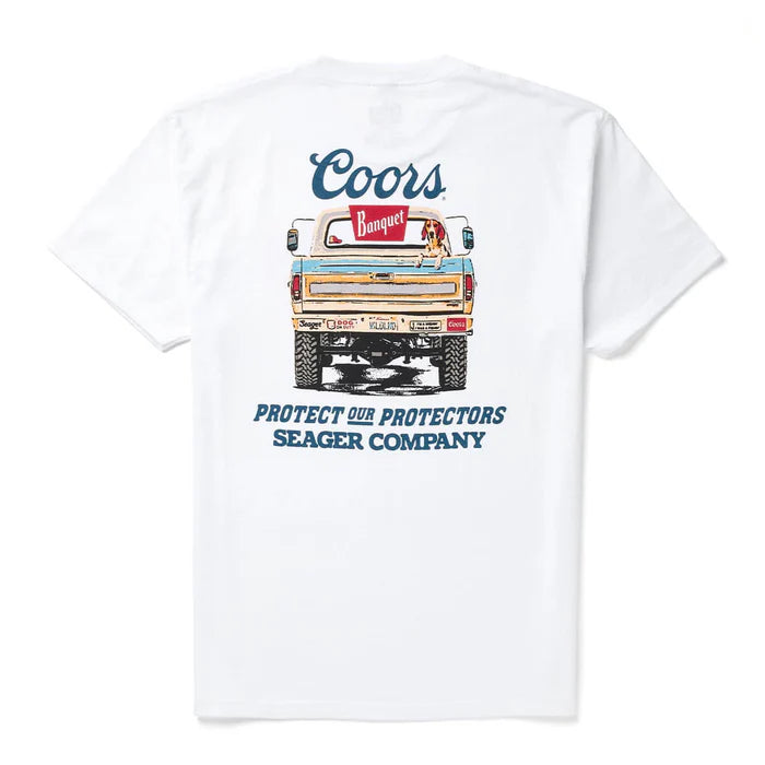 Seager x Coors Banquet Bumper Tee – White