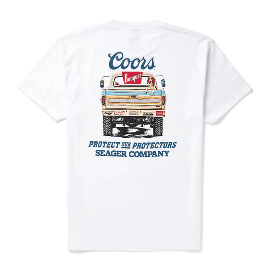 Seager x Coors Banquet Bumper Tee – White
