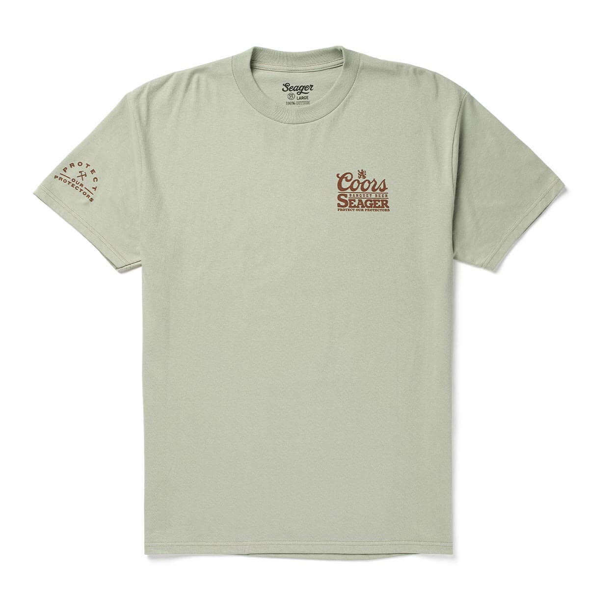 Seager x Coors Banquet Hotshots Tee – Desert Green