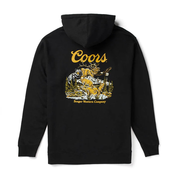 Seager x Coors Banquet Preserve Hoodie – Black