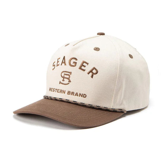 Brown Branded Snapback Hat
