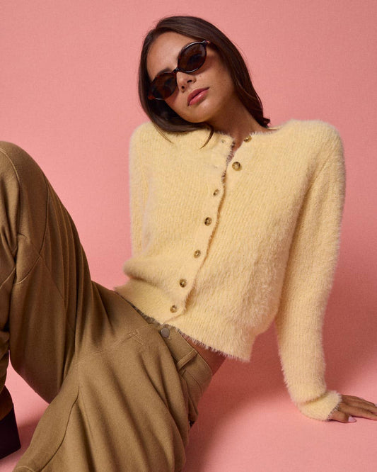 Cozy Luxe Fuzzy Cardigan