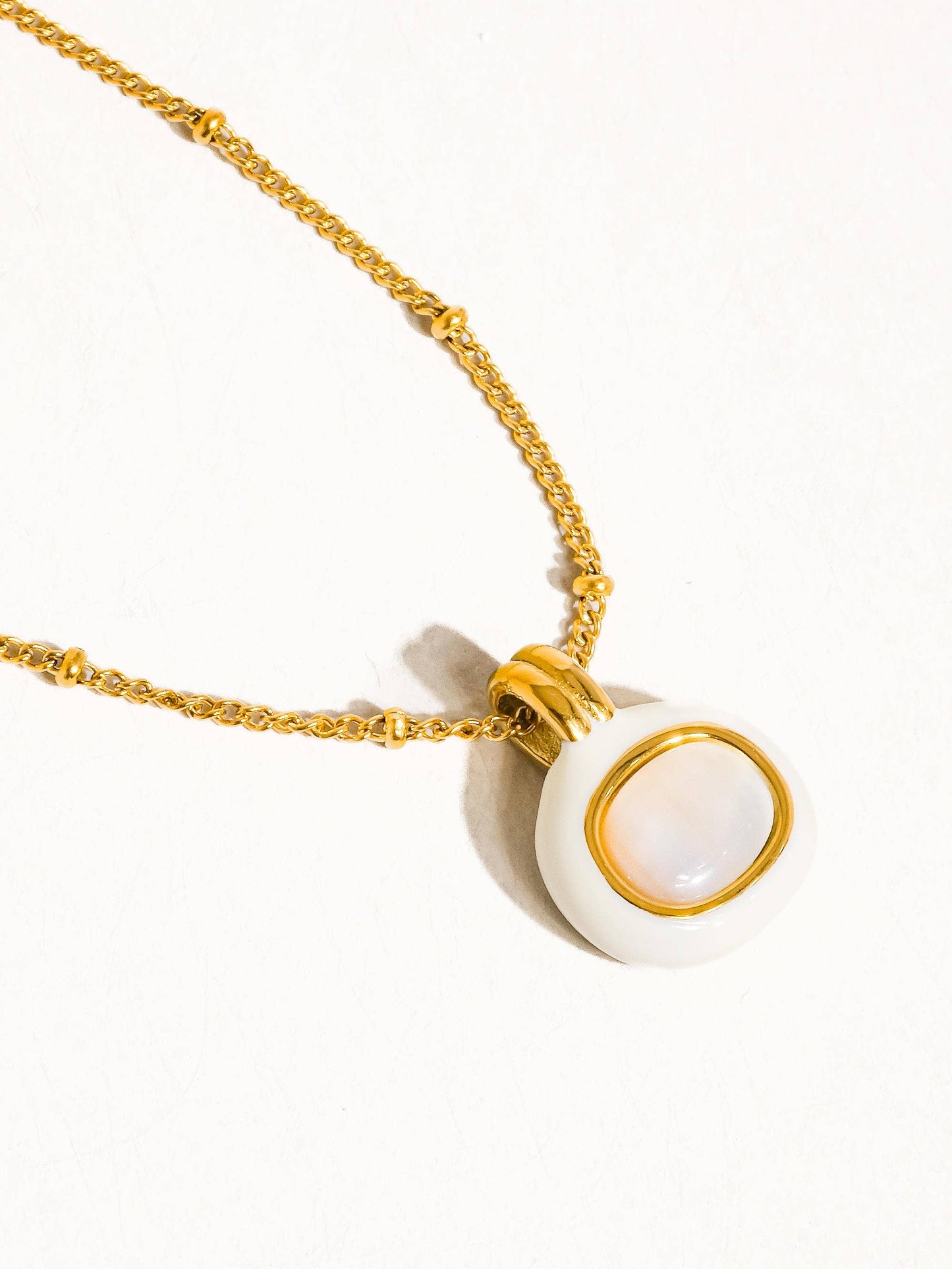 18k Gold Non-Tarnish Stackable Necklaces